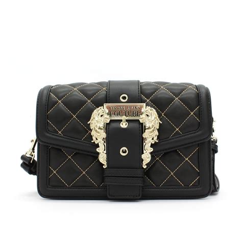 versace jeans quilted bag shoulder